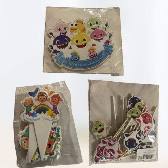 New. Coco melon birthday party decoration set. - Picture 3 of 5